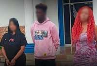 Dictan prisión preventiva para Luisa Stefanía E., Ydris Ivonne M. C. y Samuel Ch. V