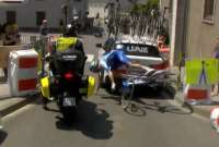 Jack Bauer choc&oacute; con un veh&iacute;culo en el Tour de Francia