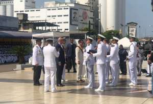El presidente Daniel Noboa particip&oacute; de la ceremonia por los 83 a&ntilde;os del combate de Jambel&iacute;.