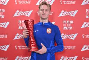 El volante Frenkie De Jong fue elegido como el m&aacute;s destacado en el duelo contra los ecuatorianos. 