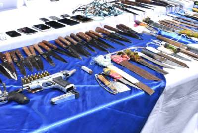 Se firm&oacute; un Acuerdo de Paz y entrega de armas de los ppl en Santo Domingo