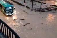 El r&iacute;o Malacatos se desbord&oacute;