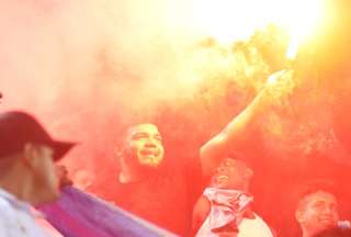 Un hincha de Emelec no podr&aacute; entrar a su estadio nunca m&aacute;s