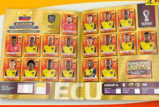 La Selecci&oacute;n ecuatoriana ya tiene su espacio en el &aacute;lbum del Mundial