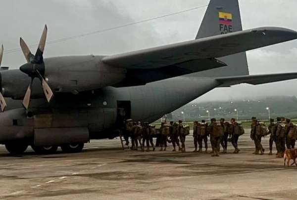 Guayaquil: 600 militares llegan para reforzar la seguridad