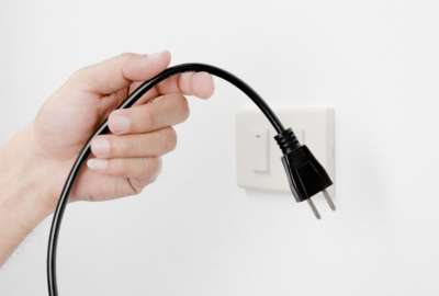 Los electrodom&eacute;sticos se deben desconectar cuando se va la luz. 