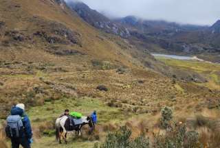 Dos hombres siguen desaparecidos en el Cajas: las labores de b&uacute;squeda cumplen tercer d&iacute;a