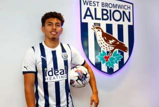 Jeremy Sarmiento debut&oacute; en el West Bromwich Albion