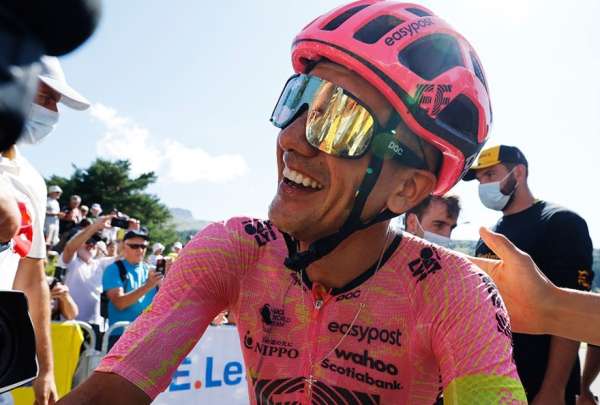 Richard Carapaz alcanz&oacute; un nuevo logro en el Tour de Francia. 