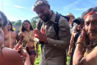 Will Smith visit&oacute; una comunidad waorani en el Yasun&iacute;