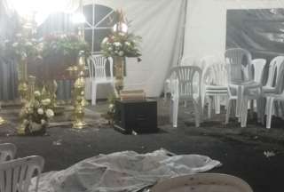 Quito: Polic&iacute;a investiga el asesinato de joven durante el velorio de su novio