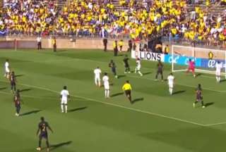 Ecuador venció 2- 1 a Honduras