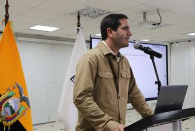 Roberto Luque, ministro (e) de Energ&iacute;a y Minas, inform&oacute; que para conocer detalles sobre la suspensi&oacute;n del servicio de energ&iacute;a el&eacute;ctrica las personas deben acceder a https://energia-ecuador.com/.