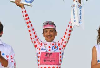Richard Carapaz va por el mundial de ciclismo