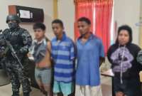 Tres hombres y una mujer fueron capturados por el atentado.