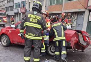 Quito registra dos accidentes de tr&aacute;nsito la ma&ntilde;ana de este s&aacute;bado