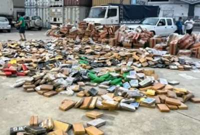 Coca&iacute;na encontrada en contenedores que ten&iacute;an a B&eacute;lgica como destino
