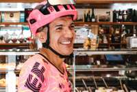 Richard Carapaz goz&oacute; de su d&iacute;a de descanso