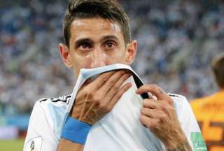 Di Mar&iacute;a estar&aacute; fuera de las canchas durante 20 d&iacute;as