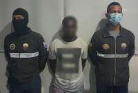 La detenci&oacute;n se realiz&oacute; en Guayaquil.