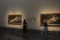 Las autoridades confirmaron que hubo da&ntilde;os en los marcos de las pinturas.
