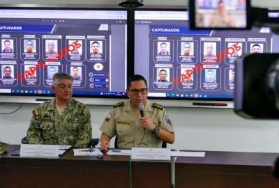 El Bloque de Seguridad present&oacute; los resultados hasta el 8 de febrero