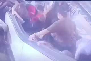 10 personas heridas tras colapso de escalera el&eacute;ctrica