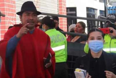A Iza se lo procesa por el delito de paralizaci&oacute;n de un servicio p&uacute;blico.