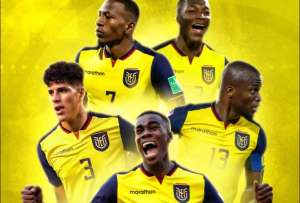 La Federaci&oacute;n Ecuatoriana de F&uacute;tbol present&oacute; la 'Alfaroneta' que va a Catar