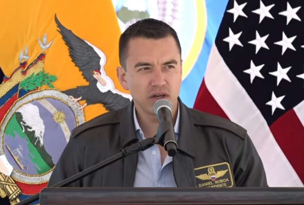 El presidente Noboa advirti&oacute; que los hechos de violencia reciente son una muestra de que el trabajo contra organizaciones criminales apenas est&aacute; empezando.