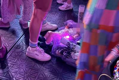 La imagen del bebé se hizo viral en una publicación de X.