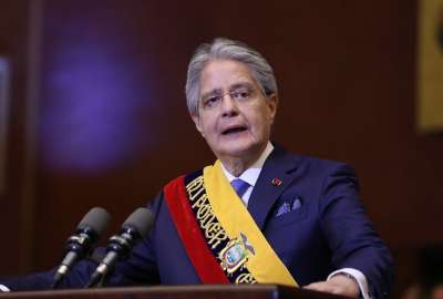 El presidente Lasso sali&oacute; del Hospital Militar y est&aacute; de regreso a Carondelet. 