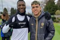 Kendry Páez está en Londres