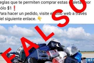 Advertencia ante posible estafa a trav&eacute;s de cuenta falsa del Aeropuerto de Quito