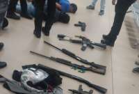 Polic&iacute;a detuvo a siete sujetos armados que se tomaron el Hospital de Chone