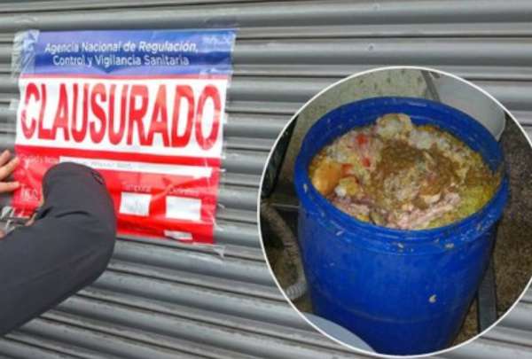 La Arcsa clausur&oacute; un restaurante en Quito, sector La Gasca, por insalubridad.