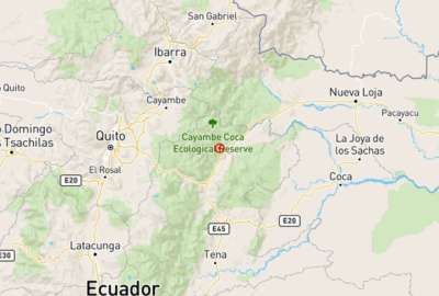 En Cayambe se registr&oacute; un temblor. 