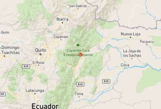Un temblor se registr&oacute; en Ecuador