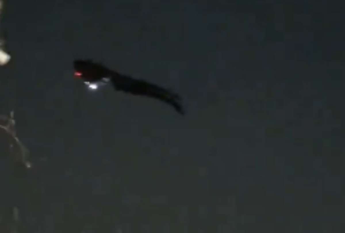 El supuesto OVNI fue visto en el cielo de Brasil y causó expectativa en quienes lo vieron. Poco después se supo lo que realmente era.