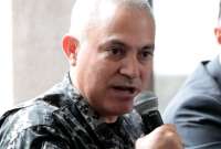 Fausto Salinas puso a disposición su cargo como comandante de la Policía Nacional.