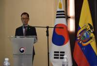 El embajador de Corea en Ecuador, Jae Hyun SHIM, apoya los proyectos energéticos que se realizan en Ecuador.