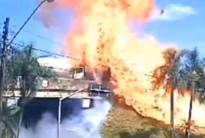 Dos camiones se incendiaron