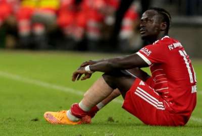 Sadio Man&eacute; es duda para la Copa Mundial del 2022. 