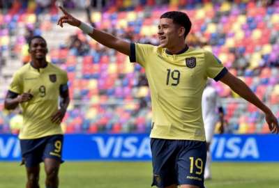 Kendry P&aacute;ez anot&oacute; el primer gol