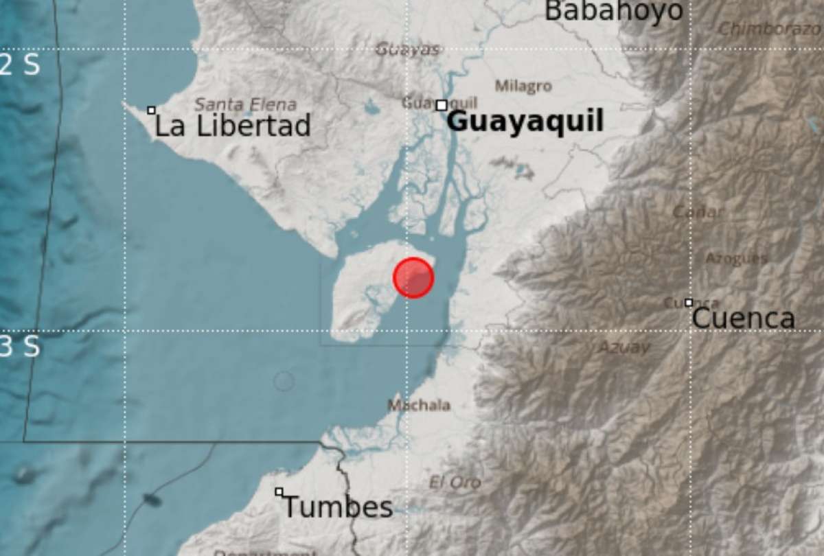 Sismo removió la tierra en localidad de Guayas
