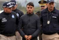 Germán Cáceres cumple con prisión preventiva, tras ser procesado por el delito de femicidio.