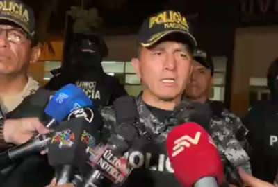 Polic&iacute;a Nacional dio detalles del operativo realizado en el hospital de Chone