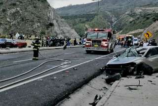Dictan prisi&oacute;n preventiva para el chofer del cami&oacute;n implicado en el choque de Guayllabamba