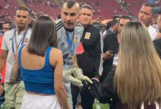 Nahuel Guzm&aacute;n criticado por su reacci&oacute;n con periodistas