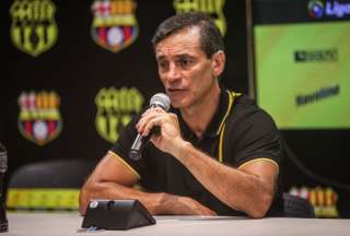 Fabi&aacute;n Bustos asegur&oacute; que el triunfo de Aucas fue injusto y cree en la remontada en Quito